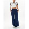 imageSHENHE Womens Y2K Parachute Cargo Pants Loose Fit Track SweatpantsDark Blue