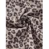 imageSHENHE Womens Y2K Leopard Print Tops Cheetah Animal Coquette Bow Sleeveless Mesh Cropped Cami Tank TopBrown